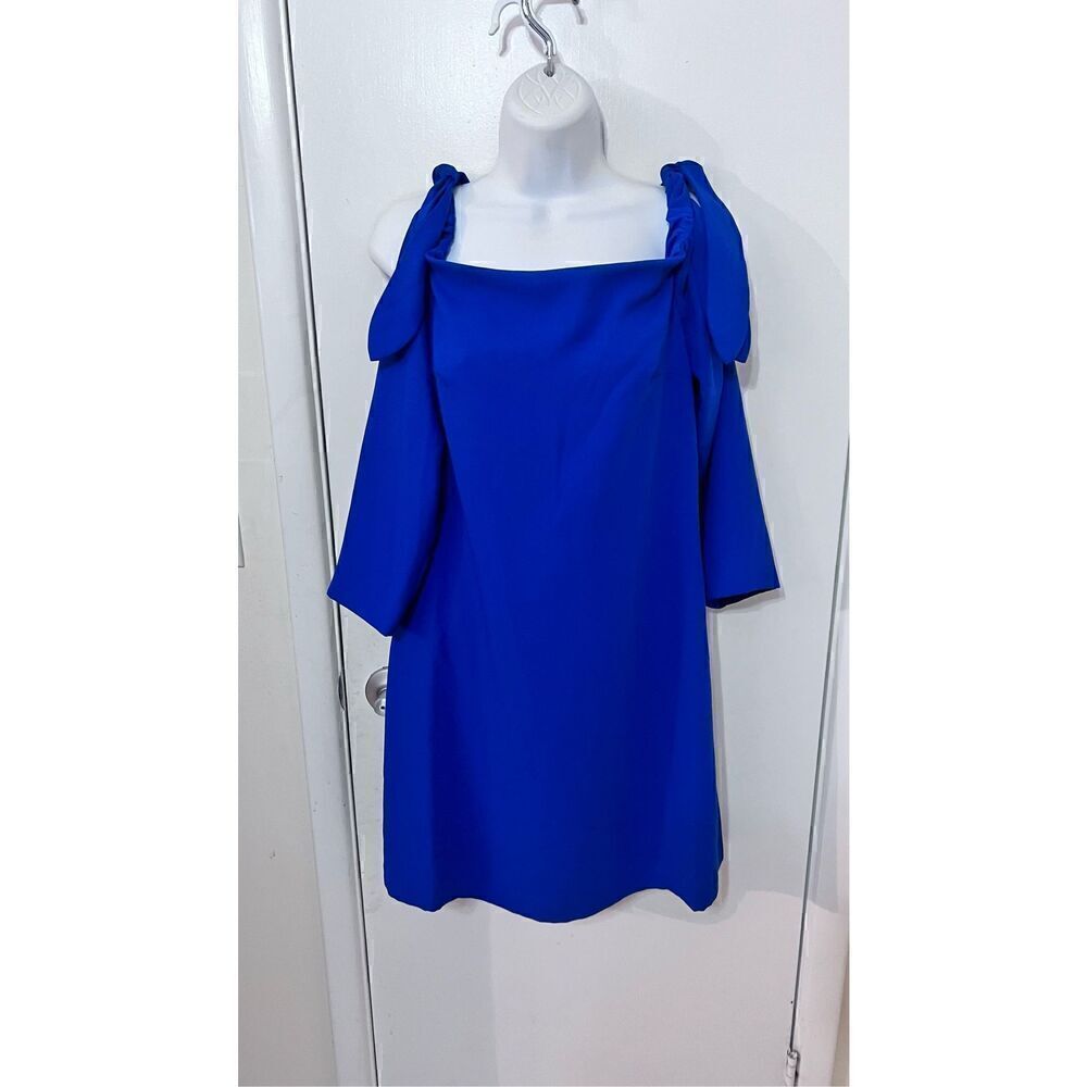 Club Monaco Solanga Off-the-shoulder Royal Blue Dress SZ 4 NWT